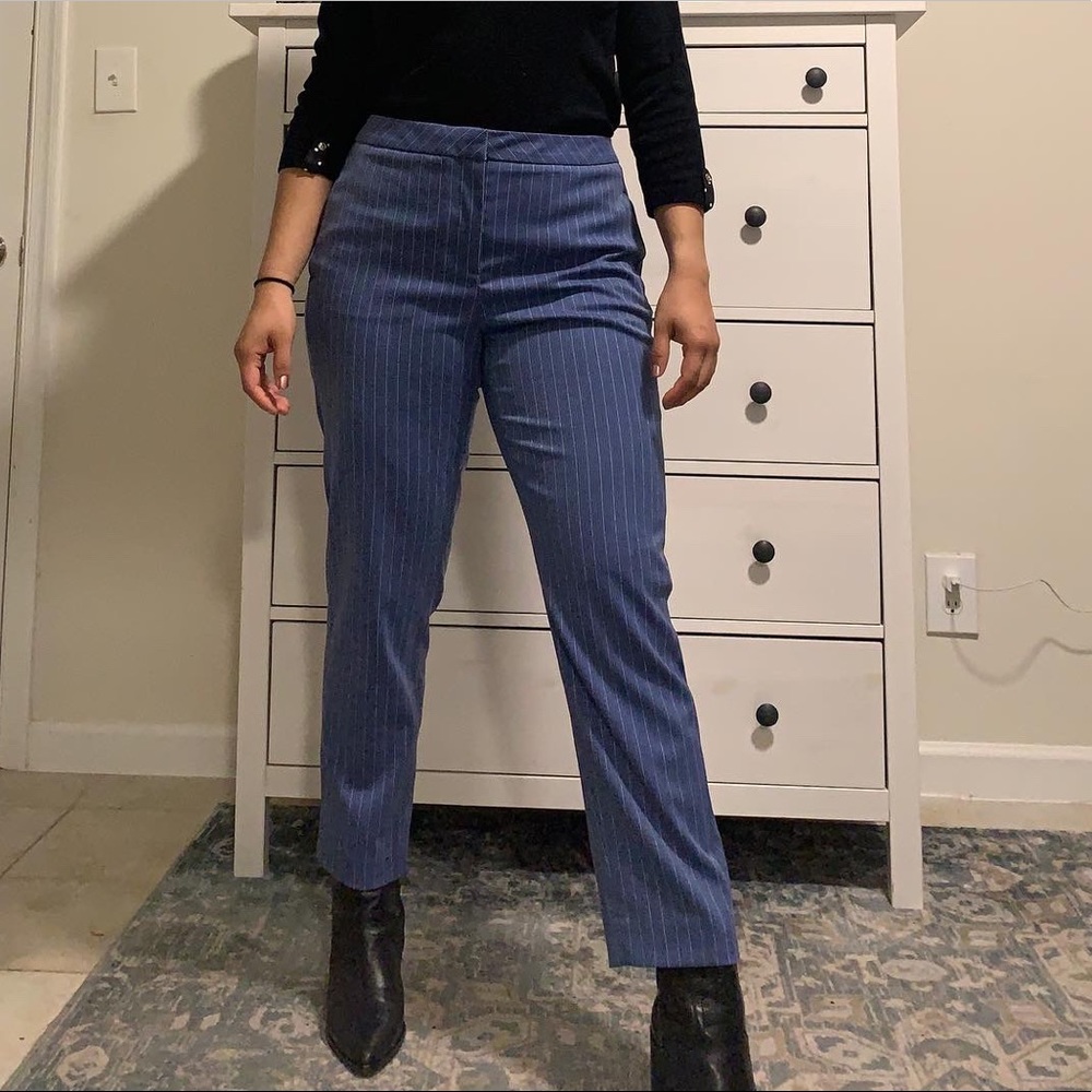Cute blue striped pants